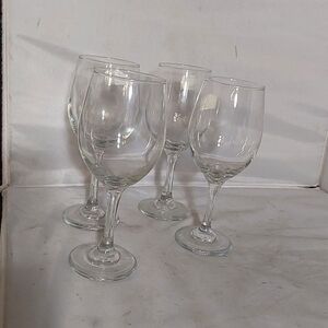 WINE GLASS 4 CRYSTAL WINE GLASS